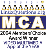2004 LinuxQuestions.org Members Choice Award